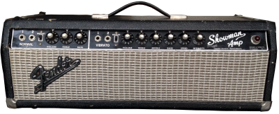 Showman black face head '65